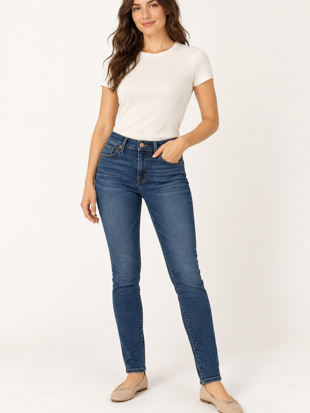 J.Crew 8" Toothpick Petite Skinny Jeans Size 30P